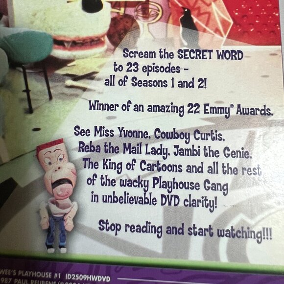 Peewee's Playhouse Seasons 1&2 DVDs Box Set - Picture 14 of 15